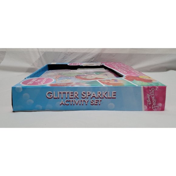 Disney Princess Glitter Sparkle Activity Set w/Journal Puffy Stickers Markers - Picture 5 of 6